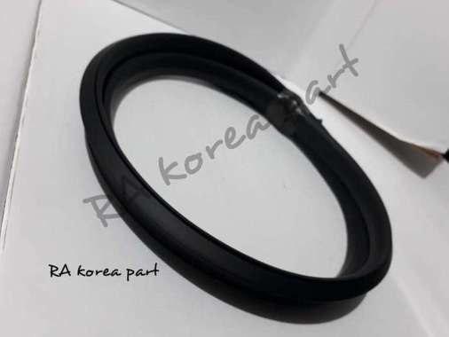 Karet Kaca Timor Depan List Kaca Kia - Hitam
