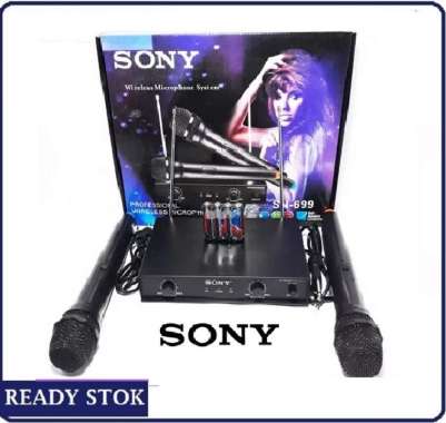 Sony Mic Double Wireless Sony SN 669 Suara Empuk