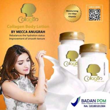 Pemutih Wajah Pria Wanita Instan Permanen Bibit Pemutih Colagen Pemutih Badan Colagen Body Lotion By
