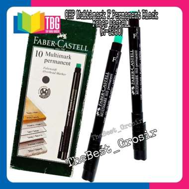 1 PCS OHP MULTIMARK PERMANENT FABER CASTELL/ SPIDOL PERMANEN MULTIMARK F BLACK R-3280
