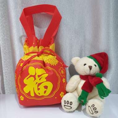 Goodie Bag / Tas Kantong Kain Souvenir Parcel Hampers Imlek Sincia