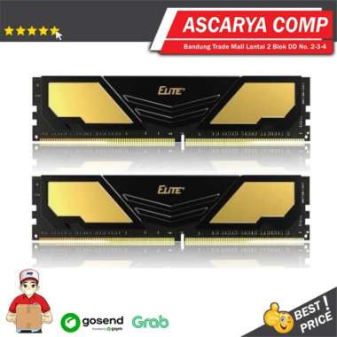 Memory TEAM Elite Plus 16GB (2x8GB) DDR4 3200Mhz (Resmi,Grs lifetime)