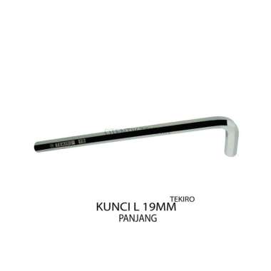 TEKIRO HEX KEY LONG 19MM - KUNCI L PANJANG TEKIRO 19 MM