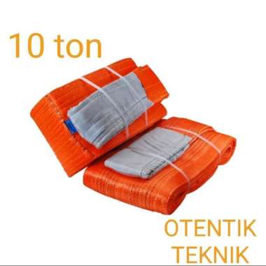 WEBBING SLING BELT 10 TON X 4 METER - TALI SABUK 10T X 4M - WEBING