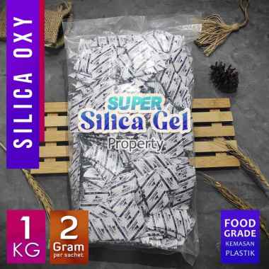 Super silica 1 Kg Silica Gel OXY FREE Food Grade 2 Gram