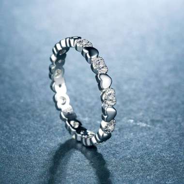 Harga Heart Ring Diamond Terbaru 