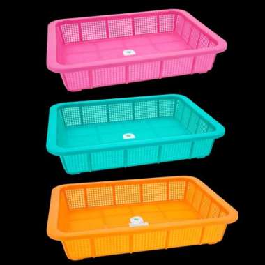 Keranjang Kotak Bolong Green Leaf Tempat Surat Storage Box File Paper Kertas Dokumen Nota Bon Kuitan