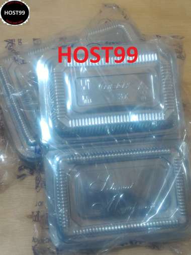 Mika Makanan Bening Mega Food Grade Mika Box Tempat Kue Uk.3X