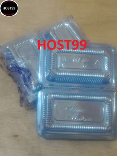 Mika Makanan Bening Mega Food Grade Mika Box Tempat Kue Uk.4X