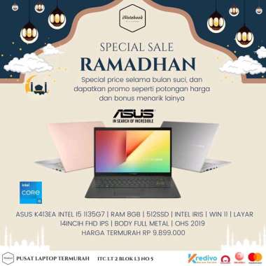 Asus K413ea silver