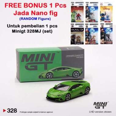 MiniGT Diecast Mobil Lamborghini Huracan Evo 1:64 MGT00328MJ