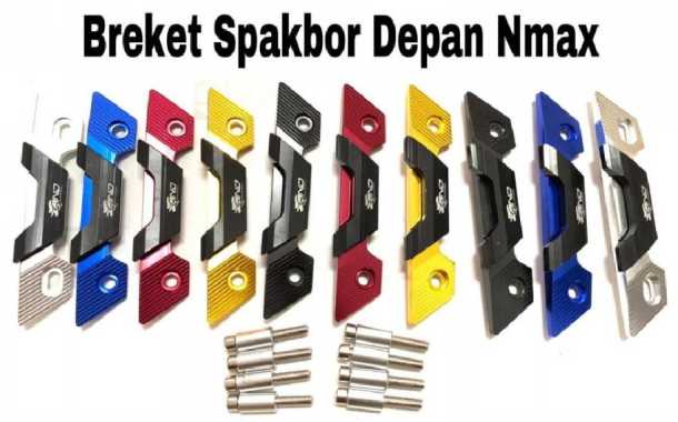 COVER BAUT SPAKBOR NMAX AEROX XMAX LEXI - COVER SAMPING SPAKBOR CNC Hitam