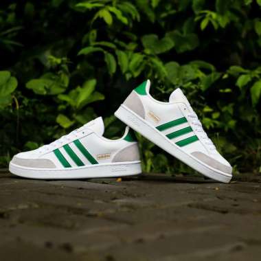 adidas grand court suede sneaker