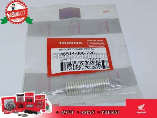 PER PEDAL REM BELAKANG HONDA ASTREA GRAND LEGENDA SUPRA X125 ASLI AHM