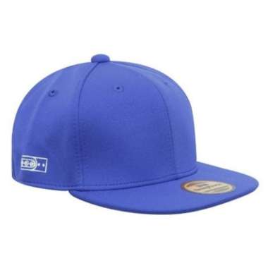 Snapback Topi Hiphop Dewasa Polos Flexfit Biru L