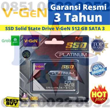 SSD V-Gen 512GB Sata 3 VGen 512 GB Sata III V GEN