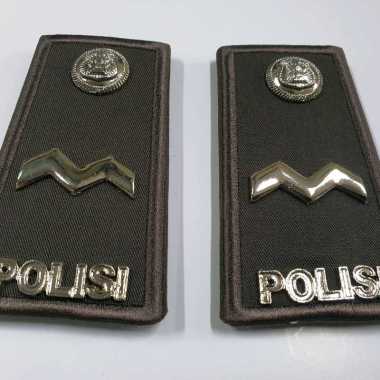 TPH terbaru Aipda COKLAT Kain Bordiran | Pangkat Aipda COKLAT Kain