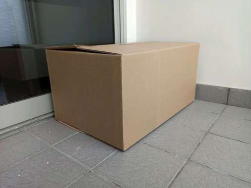 kardus box packing polos 39x26x24.5 cm