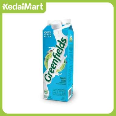 Greenfields Fresh Milk Pasteurisasi Full Cream 1000 ml