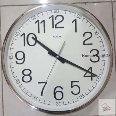 Jam Dinding Sakana 068N Besar 38cm SAKANA 50CM