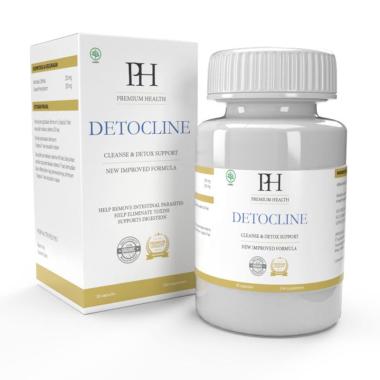 Detocline - Detocline Obat Parasit Asli - Obat Cacing Berkulitas Herbal Alami
