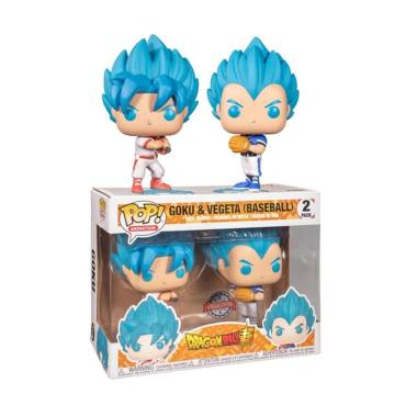 Funko POP! Dragon Ball Super Goku & Vegeta Baseball Action Figure [Exclusive]