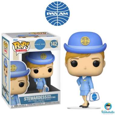 Funko POP! Ad Icons Pan Am - Stewardess with White Bag #142
