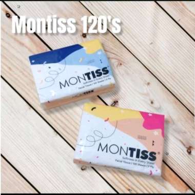 Tissue Montiss Facial Tissue 120 Sheets 2 Ply