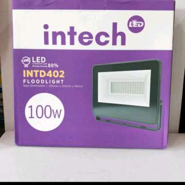 intech lampu tembak 100 watt led/lampu sorot intech 100 watt led