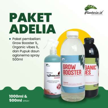 Pupuk Organik Vitamin B1 Aglonema Paket Adelia