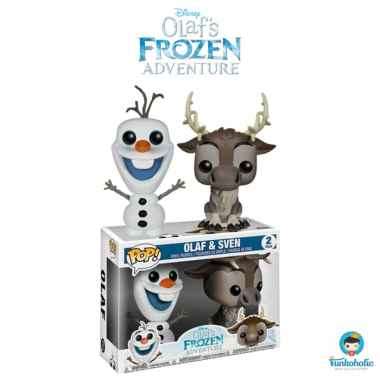 Funko POP! Disney Olaf's Frozen Adventure - Olaf & Sven (2-Pack)