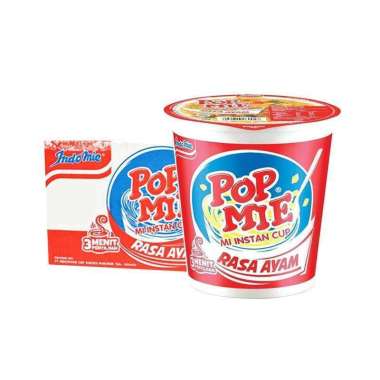 Promo Harga Indomie Pop Mie Instan Ayam 75 gr - Blibli