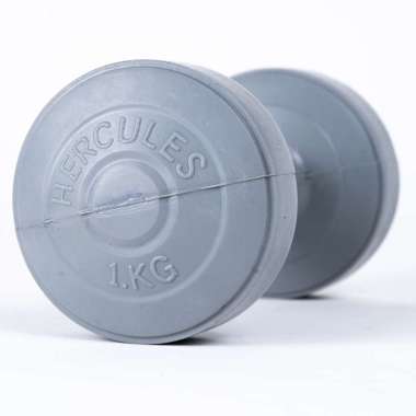 Dumbbell / Dumbel / Barbel Plastik 1KG Hercules