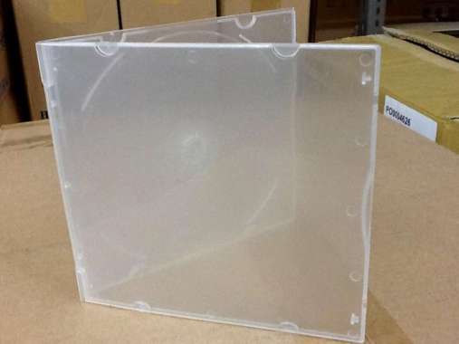 Case Casing CD single / Kotak VCD PP slim Plastik