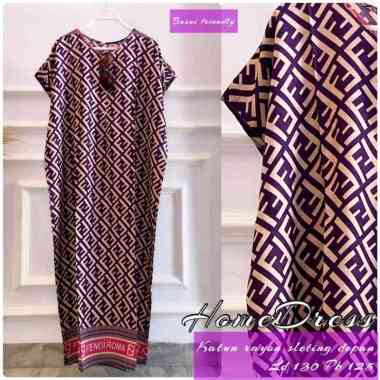 Dress Lengan Pendek Katun Rayon Premium LD 130cm