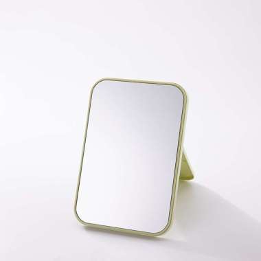 SK-K89 Kaca Rias Make Up Beauty Mirror Cermin Lipat Persegi Portable Cermin Rias Duduk Lipat Segiemp
