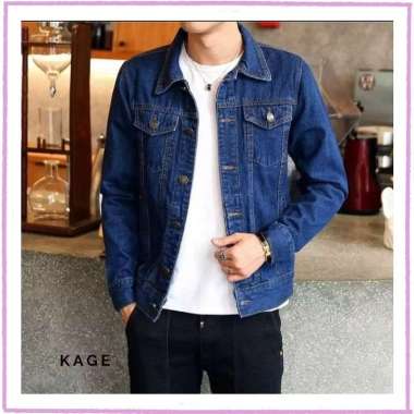 Jual Jaket Hoodie Jins Pria Terbaru 