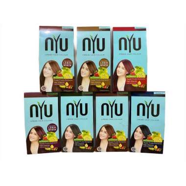 NYU Creme Hair Color / Cat Rambut NYU 6.62 Cherry Red