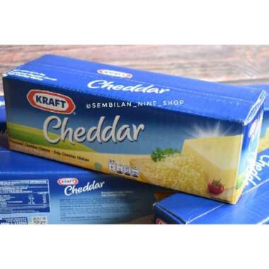 Promo Harga Kraft Cheese Cheddar 2000 gr - Blibli