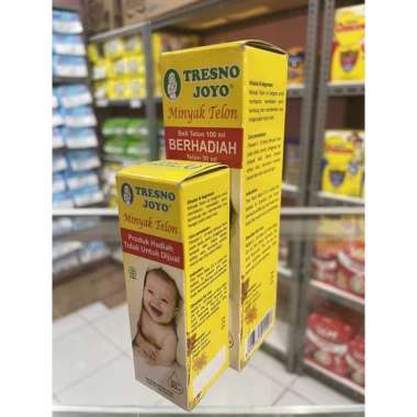 Tresno Joyo Minyak Telon - Minyak Telon Herbal Plus 60ml-100ml Telon Plus 60ml