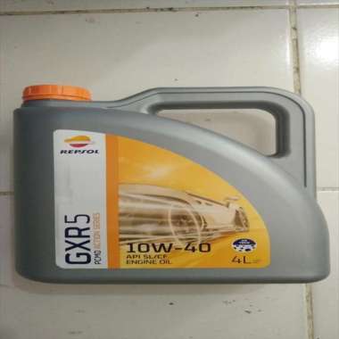 Oli Mesin Mobil Bensin Diesel Repsol GXR 5 10W-40 SL CF 4 Liter