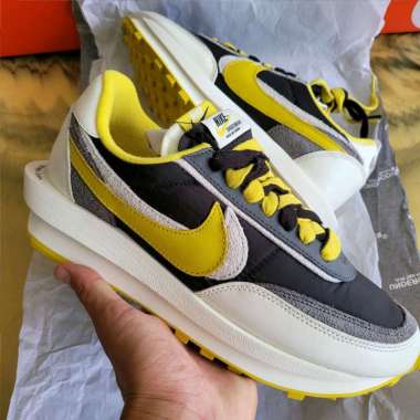 Nike LD Waffle Sacai Undercover Black Bright Citron || yellow royal