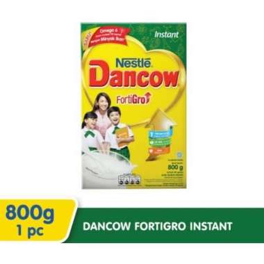 Promo Harga Dancow FortiGro Susu Bubuk Instant 800 gr - Blibli