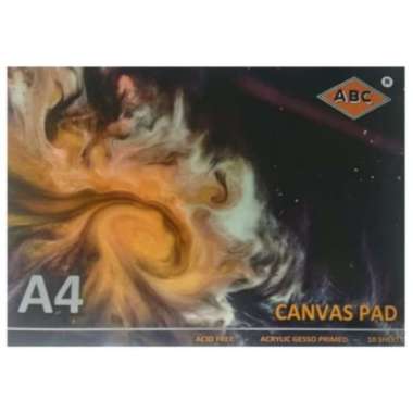 ABC Canvas Pad Buku Kanvas A4 10 Lembar Kanvas Lukis Myarts