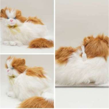 Boneka Kucing Anggora Multicolor