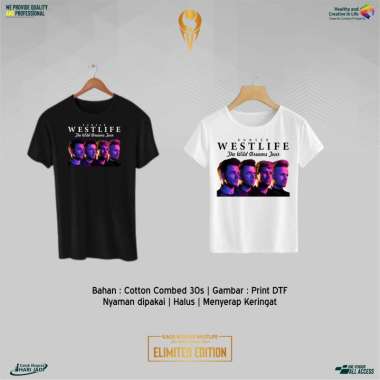 KAOS KONSER WESTLIFE LIMITED EDITION = SOLDIMPRO S70/92