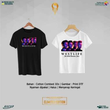 KAOS KONSER WESTLIFE LIMITED EDITION = SOLDIMPRO M/92A