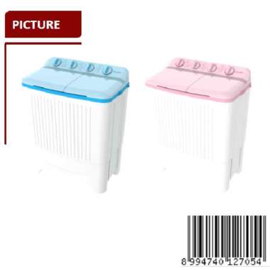 Mesin Cuci 2 Tabung Polytron 8 Kg PWM 8073