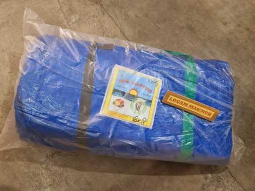 TERPAL PLASTIK BIRU SILVER 6x8MTR