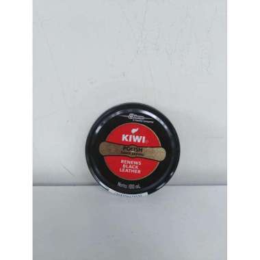 Kiwi Semir Sepatu / Polish Padat 100 hitam L Hitam, Coklat, Netral